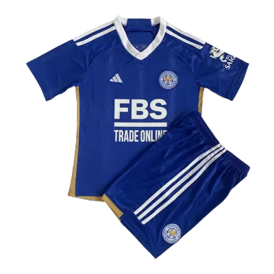 Leicester City Home Kids Jerseys Kit 2023/24 - myjersey