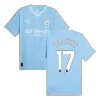 DE BRUYNE #17 Manchester City Home Authentic Jersey 2023/24 Men - myjersey