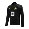 Borussia Dortmund 1/4 Zip Tracksuit 2023/24 Black - myjersey