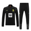 Borussia Dortmund 1/4 Zip Tracksuit 2023/24 Black - myjersey