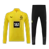 Borussia Dortmund 1/4 Zip Tracksuit 2023/24 Yellow - myjersey