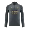 Arsenal 1/4 Zip Tracksuit 2023/24 Gray - myjersey