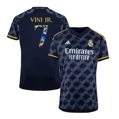 VINI JR. #7 Real Madrid Away Jersey 2023/24 Men - Sen2 Font - myjersey