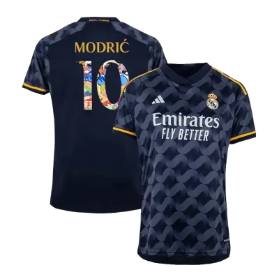 MODRIĆ #10 Real Madrid Away Jersey 2023/24 Men - Sen2 Font - myjersey