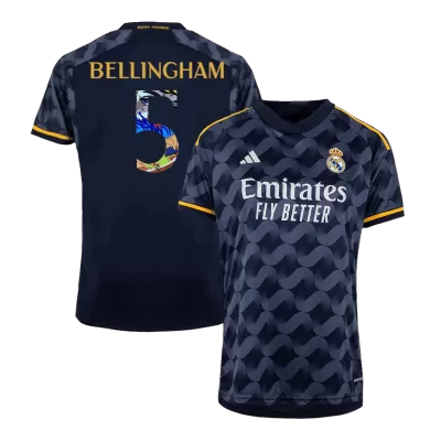 BELLINGHAM #5 Real Madrid Away Jersey 2023/24 Men - Sen2 Font - myjersey