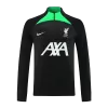 Liverpool 1/4 Zip Tracksuit 2023/24 Black - myjersey