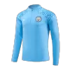 Manchester City 1/4 Zip Tracksuit 2023/24 Kids Blue - myjersey