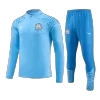 Manchester City 1/4 Zip Tracksuit 2023/24 Kids Blue - myjersey