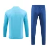 Marseille 1/4 Zip Tracksuit 2023/24 Kids Blue - myjersey