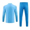 Manchester City 1/4 Zip Tracksuit 2023/24 Kids Blue - myjersey