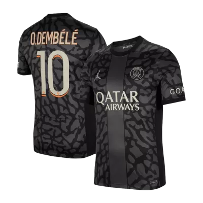 O.DEMBÉLÉ #10 PSG Third Away Jersey 2023/24 Men - myjersey