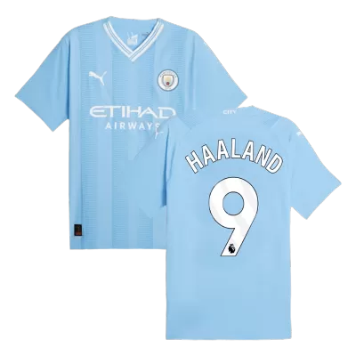 HAALAND #9 Manchester City Home Authentic Jersey 2023/24 Men - myjersey