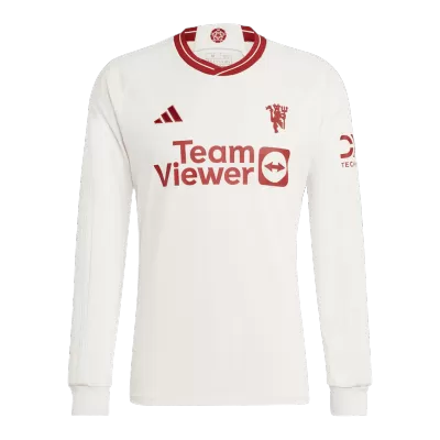 Manchester United Third Away Long Sleeve Soccer Jersey 2023/24 Men - myjersey