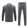 Manchester City 1/4 Zip Tracksuit 2023/24 Kids Gray - myjersey