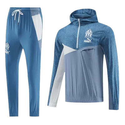 Marseille Hoodie Tracksuit 2023/24 Blue - myjersey