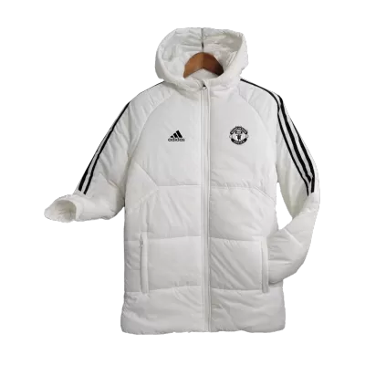 Manchester United Winter Jacket 2023 Men - White - myjersey