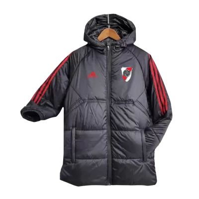 River Plate Winter Jacket 2023 Men - Black - myjersey