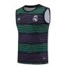 Real Madrid Pre-Match Sleeveless Top 2022/23 Black&Purple&Green - myjersey