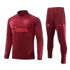 Manchester United 1/4 Zip Tracksuit 2023/24 Red - myjersey