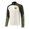 Barcelona 1/4 Zip Tracksuit 2023/24 Cream - myjersey