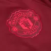 Manchester United 1/4 Zip Tracksuit 2023/24 Red - myjersey