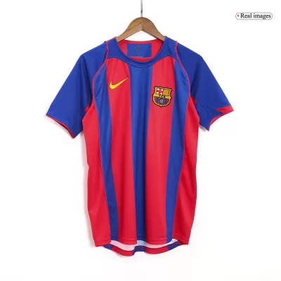 Vintage Soccer Jersey Barcelona Home 2004/05 Men - myjersey