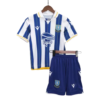 Sheffield Wednesday Home Kids Jerseys Kit 2023/24 - myjersey