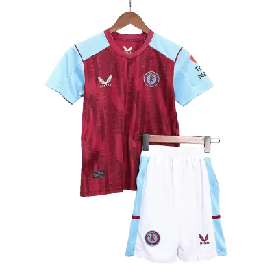 Aston Villa Home Kids Jerseys Kit 2023/24 - myjersey