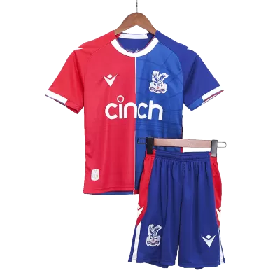 Crystal Palace Home Kids Jerseys Kit 2023/24 - myjersey