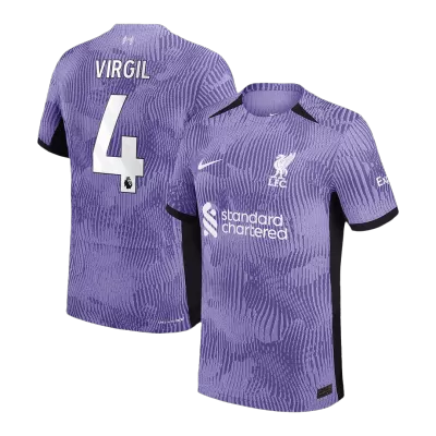 VIRGIL #4 Liverpool Third Away Authentic Jersey 2023/24 Men - myjersey