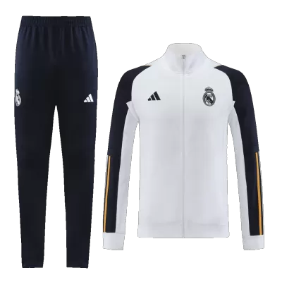 Real Madrid Jacket Tracksuit 2023/24 White - myjersey