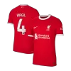 VIRGIL #4 Liverpool Home Authentic Jersey 2023/24 Men - myjersey