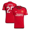 SANCHO #25 Manchester United Home Jersey 2023/24 Men - myjersey