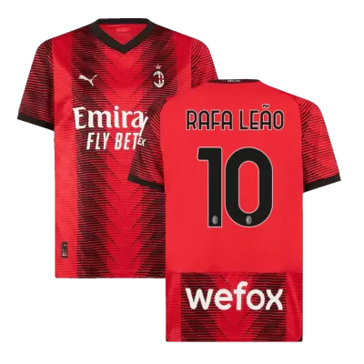 RAFA LEÃO #10 AC Milan Home Jersey 2023/24 Men - myjersey