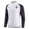 Real Madrid 1/4 Zip Tracksuit 2023/24 White - myjersey