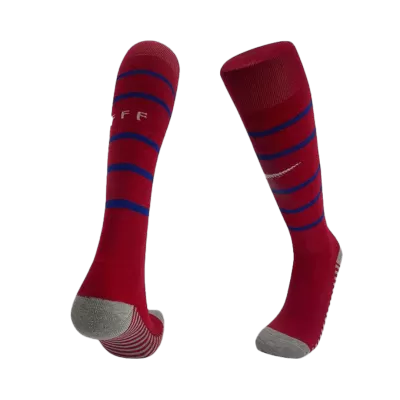 France Home Soccer Socks 2024 - myjersey