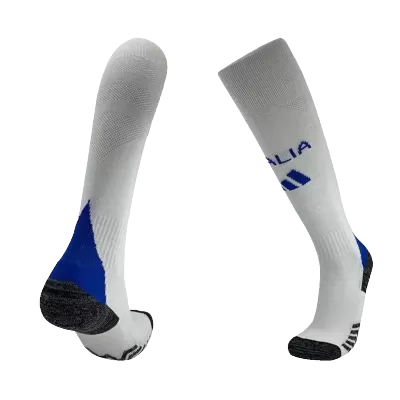 Kid's Italy Away Soccer Socks 2024 - myjersey