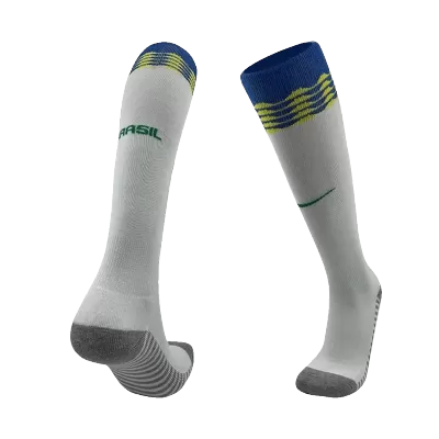 Kid's Brazil Home Soccer Socks 2024 - myjersey