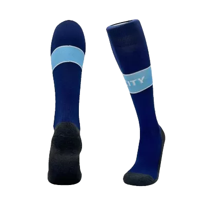 Manchester City Home Soccer Socks 2024/25 - myjersey