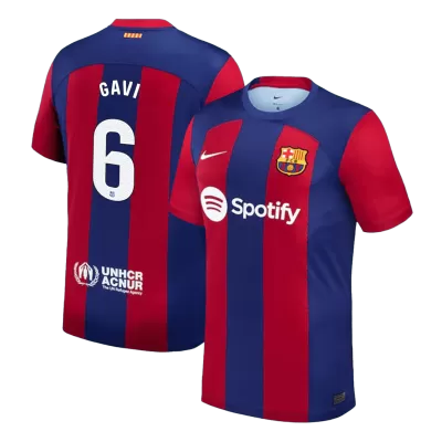 GAVI #6 Barcelona Home Jersey 2023/24 Men - myjersey