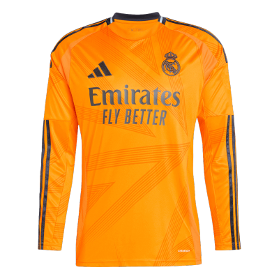 Real Madrid Away Long Sleeve Soccer Jersey 2024/25 Men - myjersey